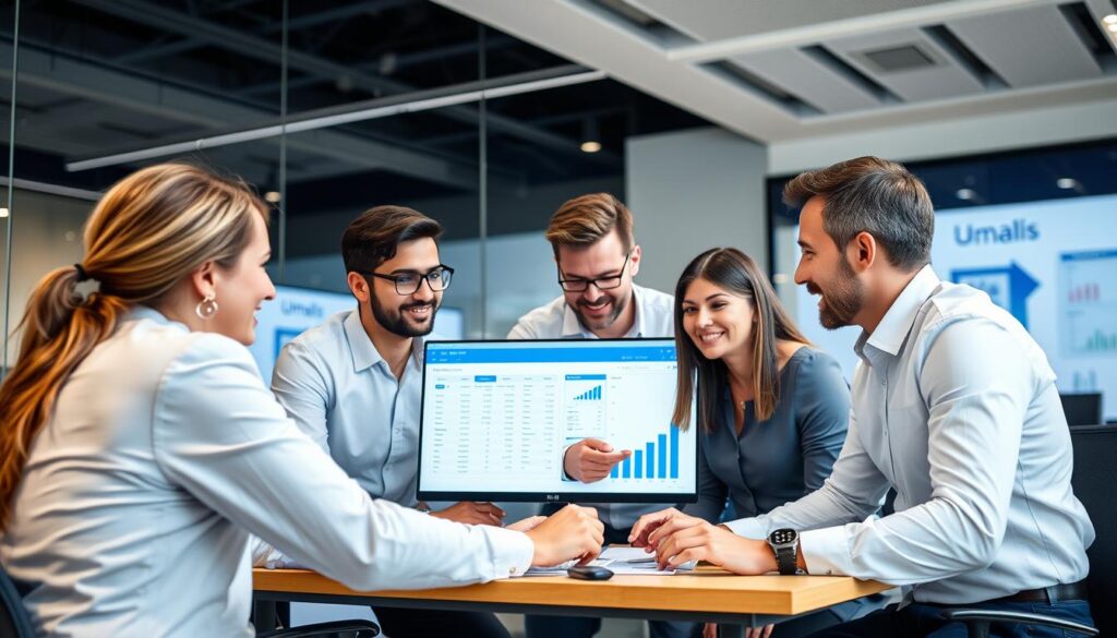 Equipe-dexperts-Umalis-travaillant-sur-la-mise-a-jour-du-simulateur-de-revenus-en-portage-1024x585 Pourquoi le simulateur de revenus Umalis est le meilleur outil pour le portage salarial