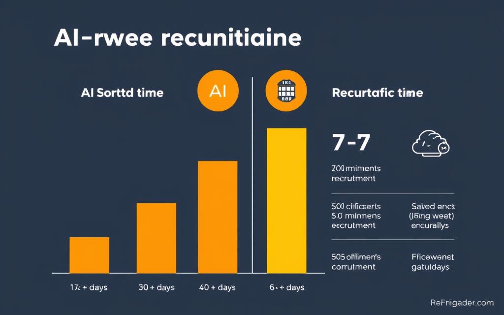 Graphique-comparatif-montrant-la-reduction-du-temps-de-recrutement-grace-a-lIA-de-matching IA de matching talents : Transformez votre recrutement avec l'intelligence artificielle