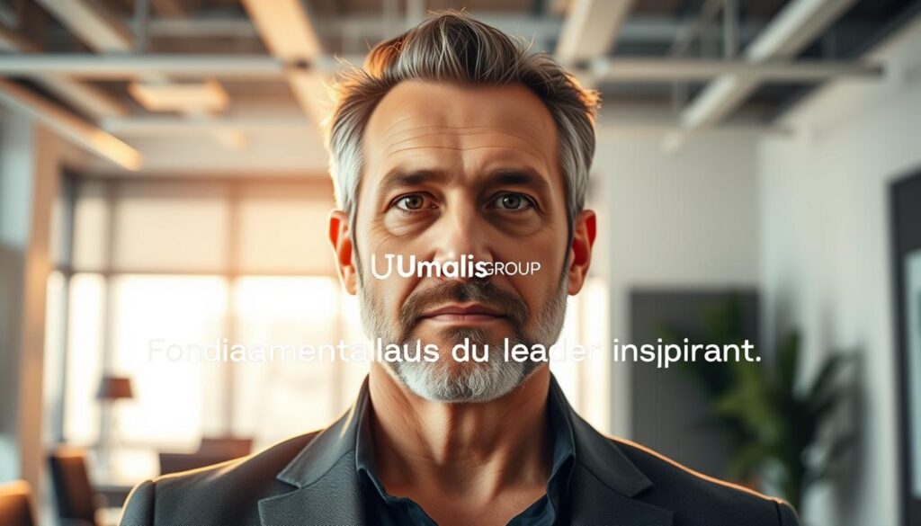 A-charismatic-leader-stands-tall-radiating-confidence-and-vision.-Their-gaze-is-steady-1024x585 Comment être un leader inspirant en portage salarial ?