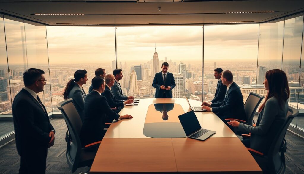 A-corporate-office-setting-filled-with-a-sense-of-transition-and-progress.-In-the-foreground--1024x585 Comment fidéliser ses clients en portage salarial efficacement