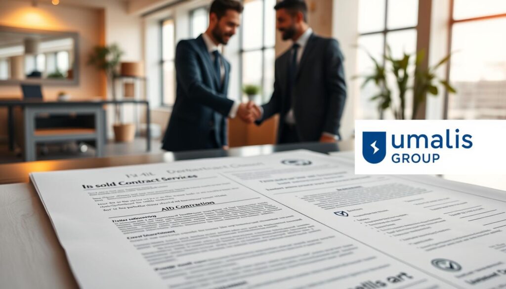 A-detailed-blueprint-of-a-solid-contract-for-a-professional-services-engagement.-In-the-1024x585 Comment établir un contrat de prestation en portage salarial efficacement