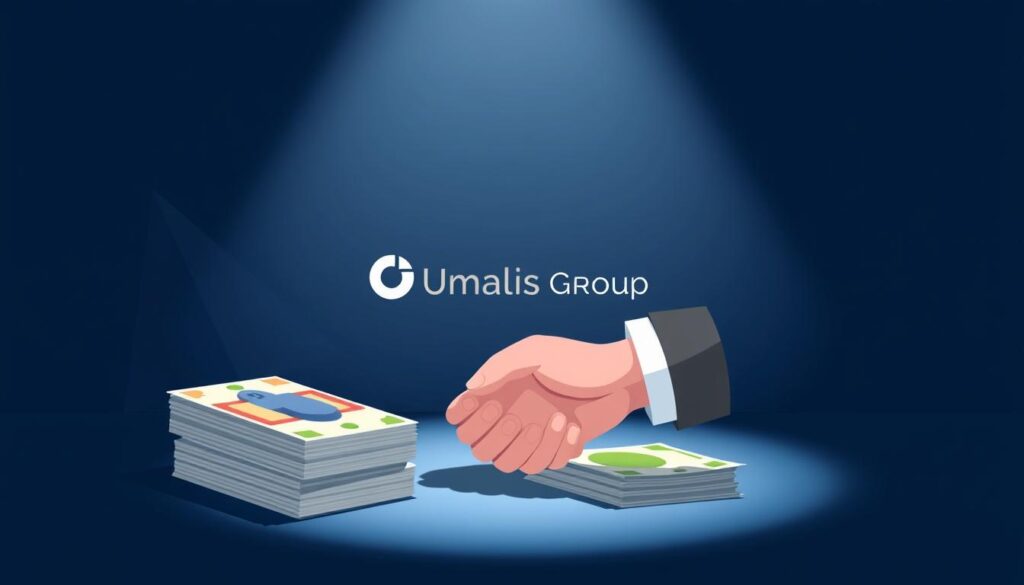 A-financial-guarantee-for-a-payroll-outsourcing-service-depicted-as-a-modern-sleek-1024x585 Les règles légales du portage salarial expliquées simplement