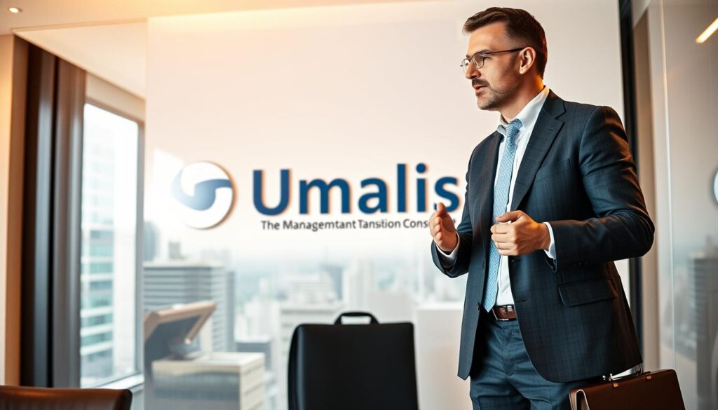 A-high-quality-image-of-a-consultant-in-a-smart-suit-standing-confidently-in-a-professional-1024x585 Devenir Consultant en Management de Transition : Étapes et Conseils