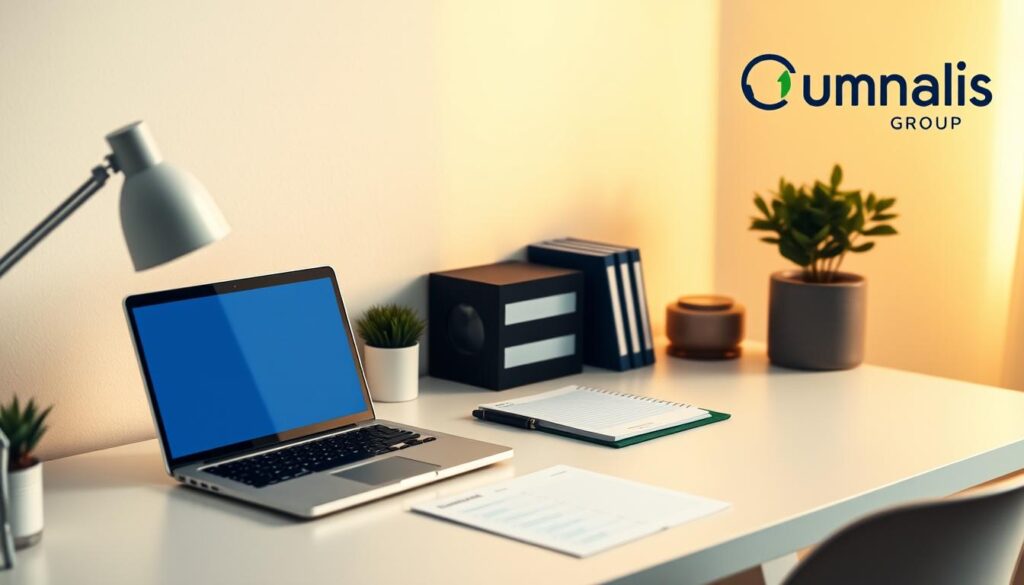 A-minimalist-home-office-setup-with-a-neatly-organized-desk-featuring-a-laptop-a-planner-and-1024x585 Comment gérer efficacement son temps en portage salarial ?