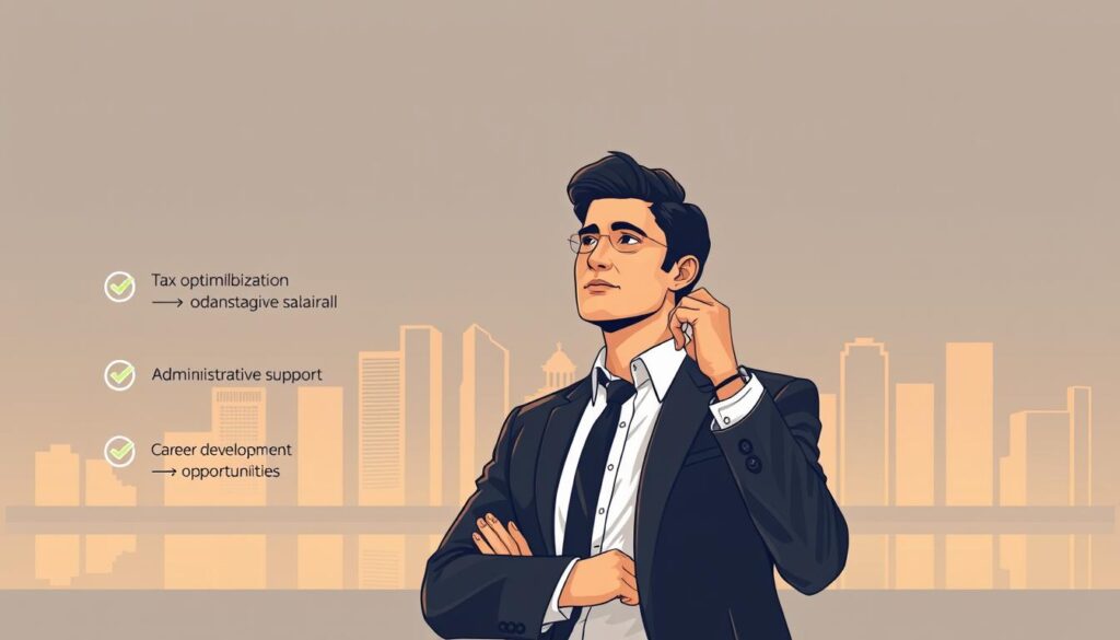 A-modern-minimalist-illustration-showcasing-the-advantages-of-Umalis-Groups-consultancy-1024x585 Guide pour négocier un contrat de portage salarial