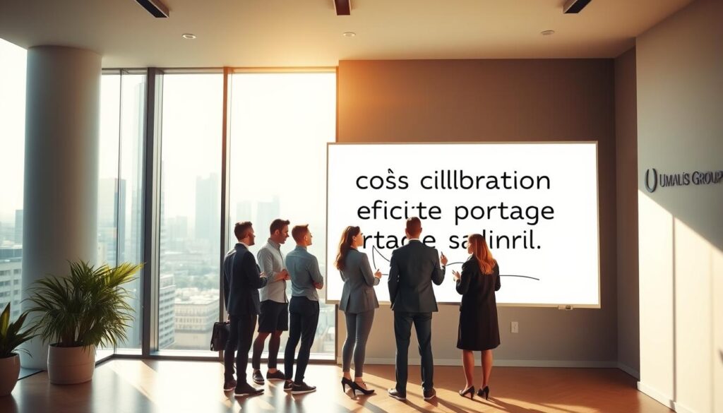 A-modern-minimalist-office-interior-with-a-large-whiteboard-in-the-foreground.-On-the-1024x585 Solutions de partenariats pour les consultants en portage salarial