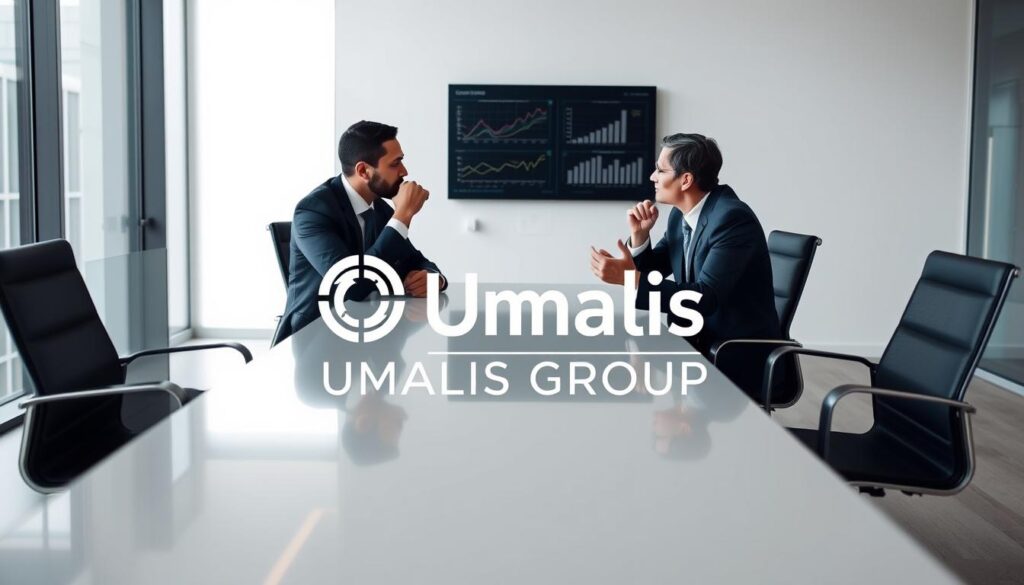A-professional-business-negotiation-scene-with-the-Umalis-Group-logo-prominently-displayed.-In--1024x585 Comment maîtriser les techniques de négociation en portage salarial