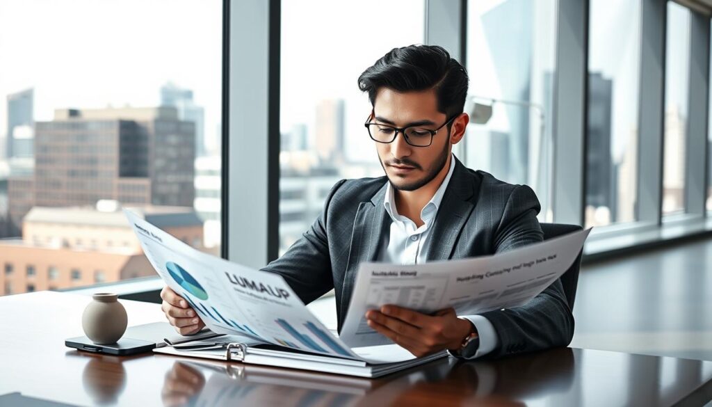 A-professional-business-person-sitting-at-a-desk-intently-studying-market-research-data-and-1024x585 Comment construire et développer son réseau professionnel en portage salarial