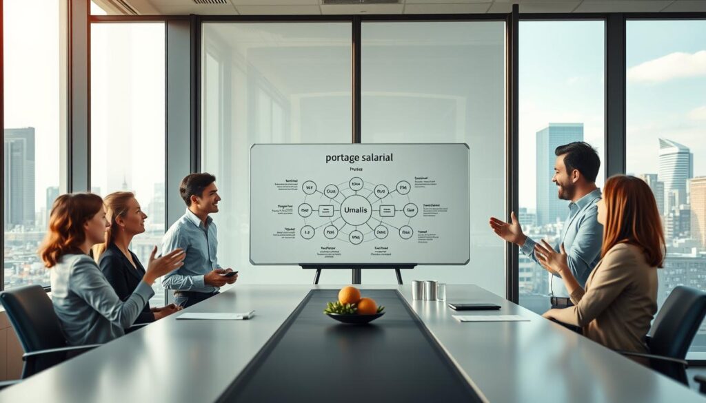 A-serene-office-setting-bathed-in-warm-natural-light-from-large-windows.-In-the-foreground-a-1024x585 Solutions de partenariats pour les consultants en portage salarial