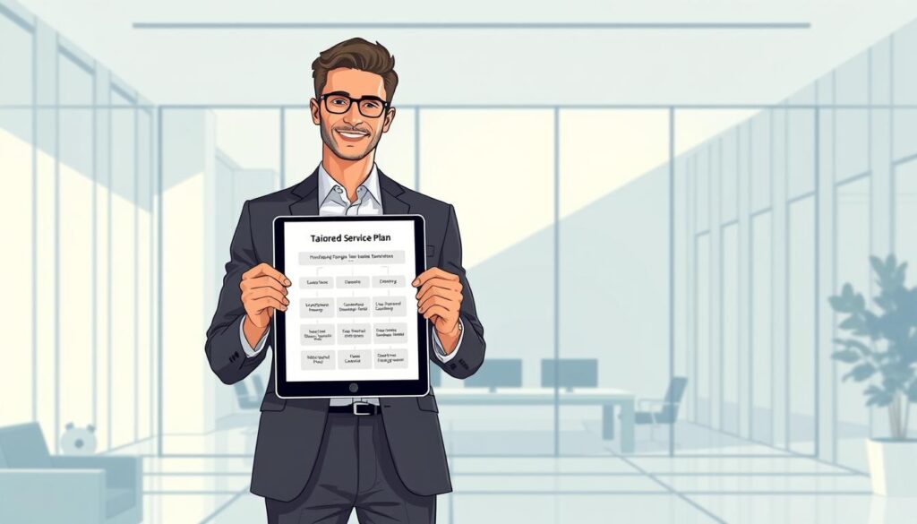 A-sleek-and-modern-illustration-showcasing-a-customized-service-offering-for-the-Umalis-Groups-1024x585 Comment anticiper les besoins clients en portage salarial