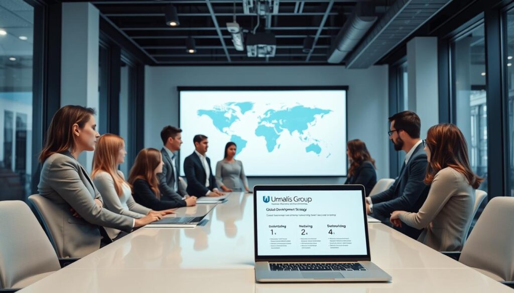 A-sleek-modern-office-space-with-large-windows-and-ample-natural-lighting.-In-the-center-a-1024x585 Comment augmenter sa valeur ajoutée en portage salarial ?