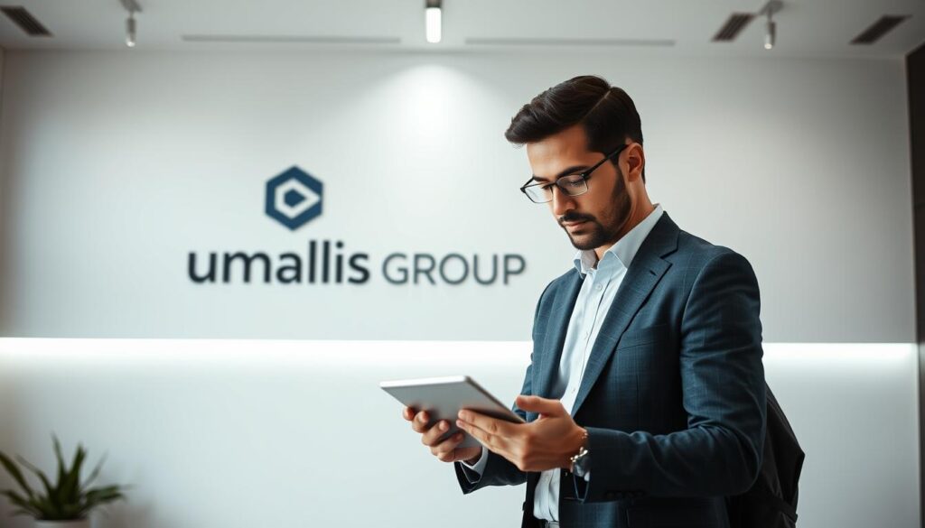 A-strategic-positioning-of-a-thriving-freelance-employment-agency-set-against-a-sleek-1024x585 Comment Devenir une Référence dans son Secteur en Portage Salarial ?