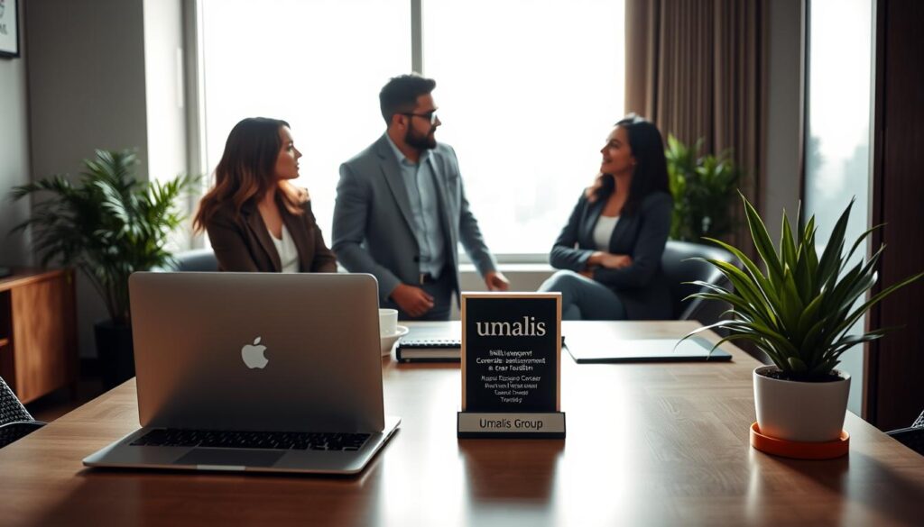 A-tranquil-office-setting-with-a-well-lit-minimalist-workspace.-In-the-foreground-an-1024x585 Comment fidéliser ses clients en portage salarial efficacement