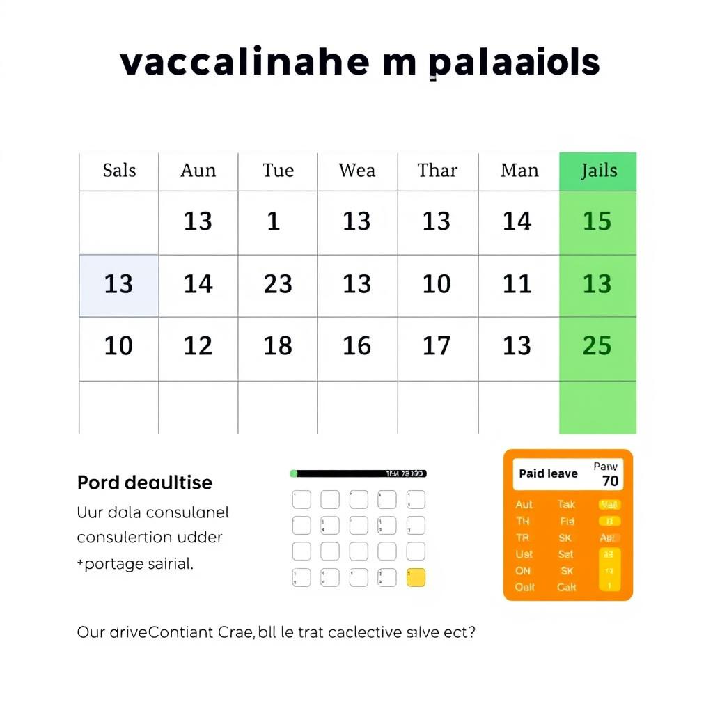 Calendrier-de-conges-payes-en-portage-salarial Convention Collective du Portage Salarial : Guide Complet 2023