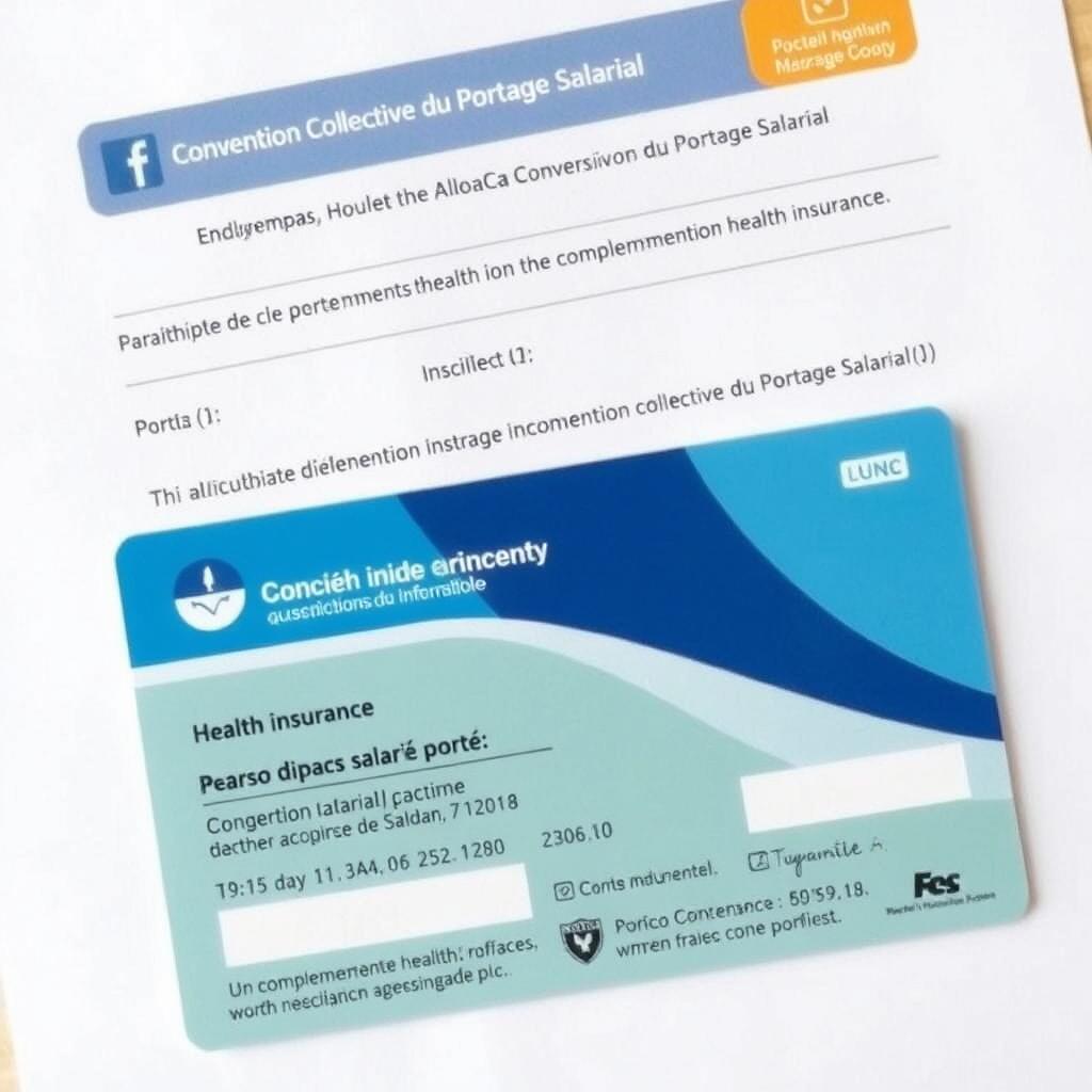 Carte-de-mutuelle-dentreprise-pour-salarie-porte Convention Collective du Portage Salarial : Guide Complet 2023