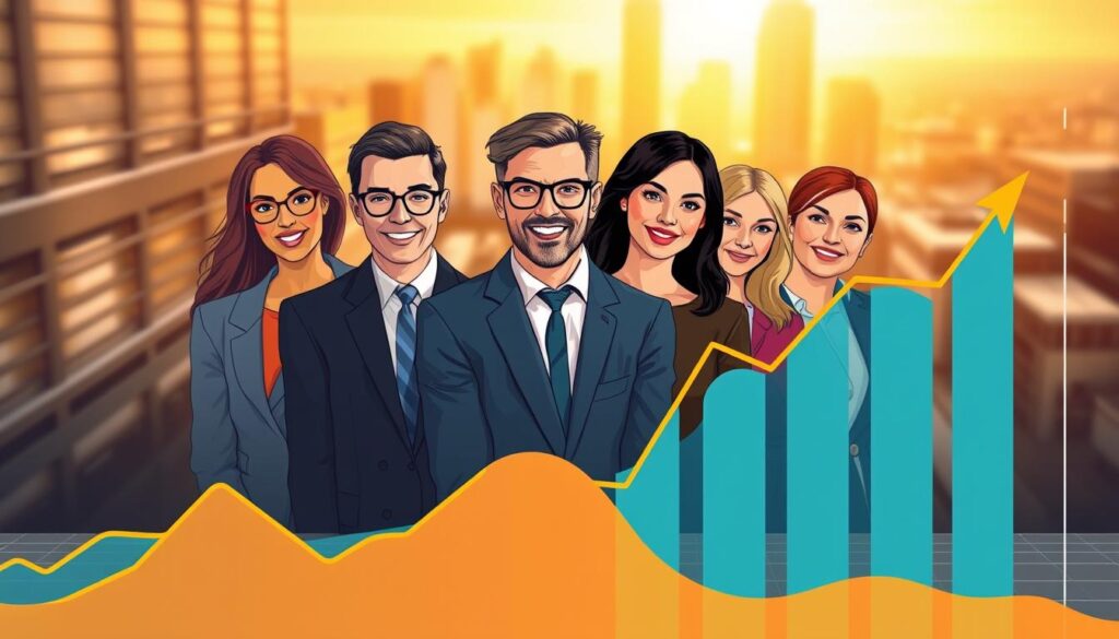 Tendances-et-evolution-du-marche-portage-salarial-a-dynamic-business-landscape-captured-in-a-1024x585 Découvrez comment évaluer sa valeur en tant que consultant en management de transition