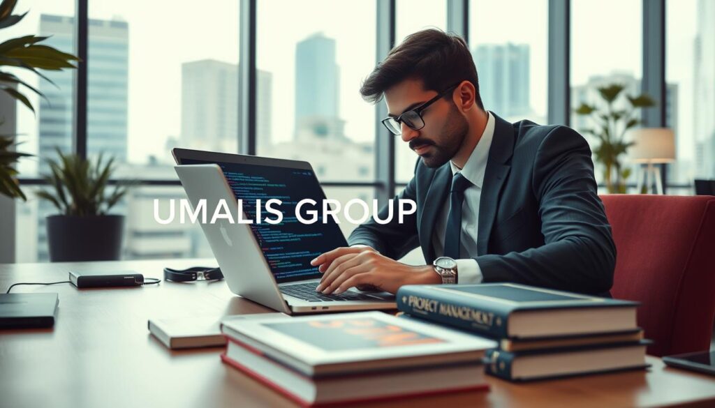 A-focused-Java-developer-working-on-a-laptop-in-a-modern-office-environment-surrounded-by-tech-1024x585 Développeur Java en portage salarial : avantages et rémunération