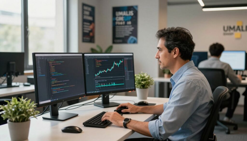 A-focused-scene-depicting-a-professional-Java-developer-working-in-a-modern-office-environment-1024x585 Développeur Java en portage salarial : avantages et rémunération